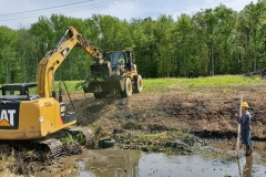 Downstream Ditch Excavation in New Castle County
